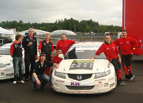 Hartmann Honda Racing har fået KW Suspension som teknisk partner.